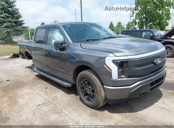 1FTVW3LK8SWG29752 2025 FORD F-150 LIGHTNING Gray Панорамний вид салону 360°