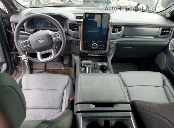 1FTVW5L79SWG03801 2025 FORD F150 Black Вид панелі приладів