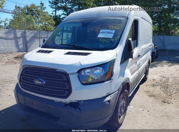 1FTYE1CM2HKA60273 2017 FORD TRANSIT-150 White Przód lewy