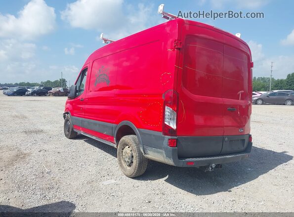 1FTYE1CM7GKB33104 2016 FORD TRANSIT-150 Red Հետևի ձախ
