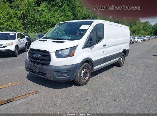 1FTYE1Y82LKB07158 2020 FORD TRANSIT-150 White წინა მარცხენა ხედი სამი მეოთხედიდან