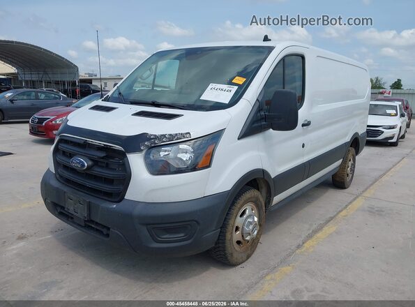 1FTYE1Y84LKB39237 2020 FORD TRANSIT-150 Белый Передняя левая четверть