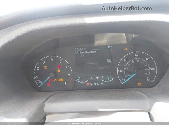 1FTYE1Y88PKB39103 2023 FORD TRANSIT-150 White Вид задніх сидінь