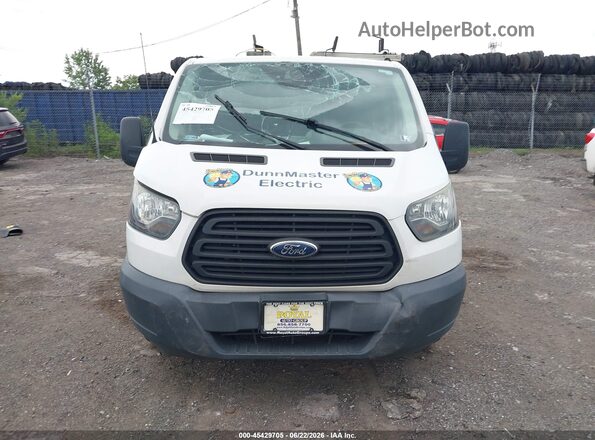 1FTYE1YM2HKA33759 2017 FORD TRANSIT-150 White ხელსაწყოთა პანელის ხედი