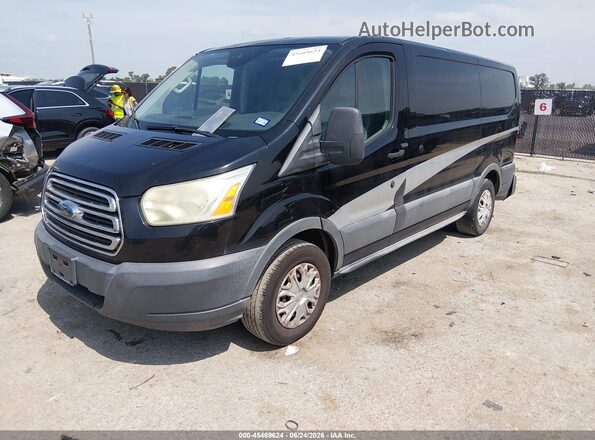 1FTYE1YMXGKA38206 2016 FORD TRANSIT-150 Black Front left