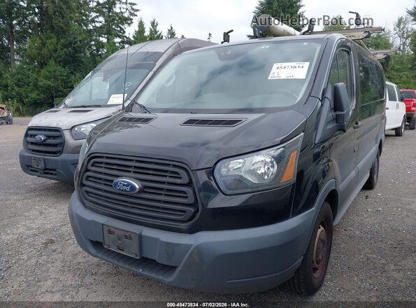 1FTYE1YMXGKB56711 2016 FORD TRANSIT-150 Black Առջևի ձախ երեք քառորդ տեսարան
