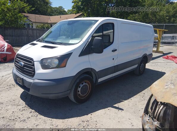 1FTYE1ZM0HKB26570 2017 FORD TRANSIT-150 White Առջևի ձախ երեք քառորդ տեսարան