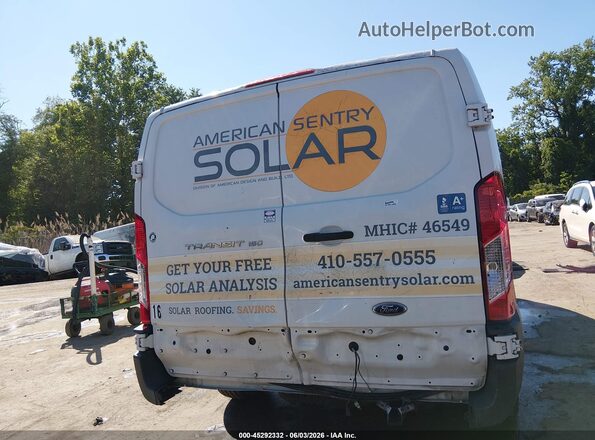 1FTYE1ZM2HKA49197 2017 FORD TRANSIT-150 White Front view