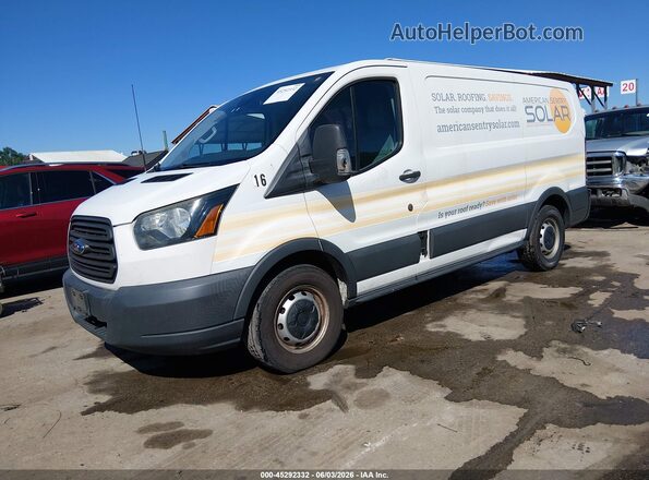 1FTYE1ZM2HKA49197 2017 FORD TRANSIT-150 White Front left