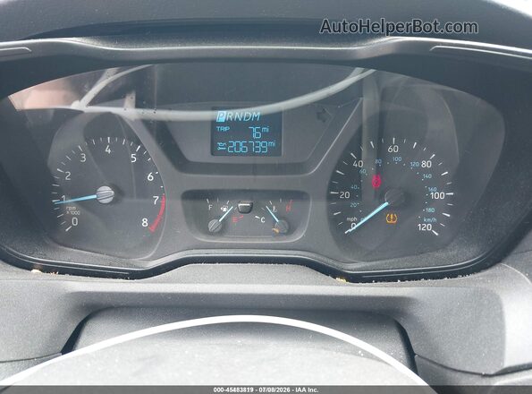 1FTYE1ZM7GKB50833 2016 FORD TRANSIT-150 White Vista de los asientos traseros