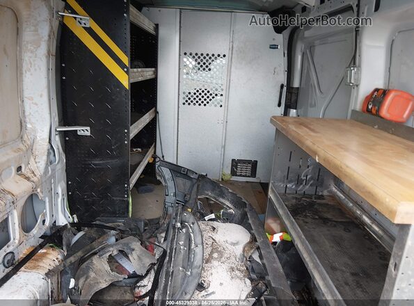 1FTYE2C83LKA84227 2020 FORD TRANSIT-150 White Հետևի նստատեղերի տեսք