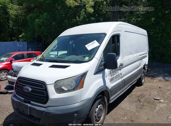 1FTYE2CM1HKA88863 2017 FORD TRANSIT-150 White Առջևի ձախ երեք քառորդ տեսարան