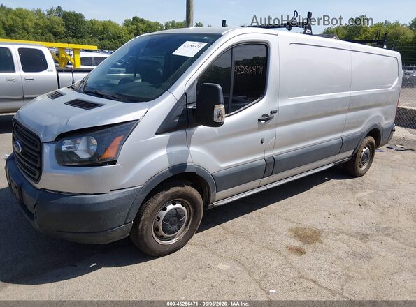 1FTYE2YGXHKA80215 2017 FORD TRANSIT-150 Silver Առջևի ձախ երեք քառորդ տեսարան