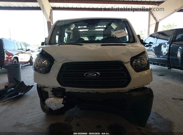 1FTYE2YM8GKB00367 2016 FORD TRANSIT-150 White Widok wnętrza z tyłu
