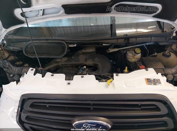 1FTYE2YM8GKB00367 2016 FORD TRANSIT-150 White Widok z tyłu