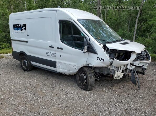 1FTYR1CM3HKA38108 2017 FORD TRANSIT White Przód prawy