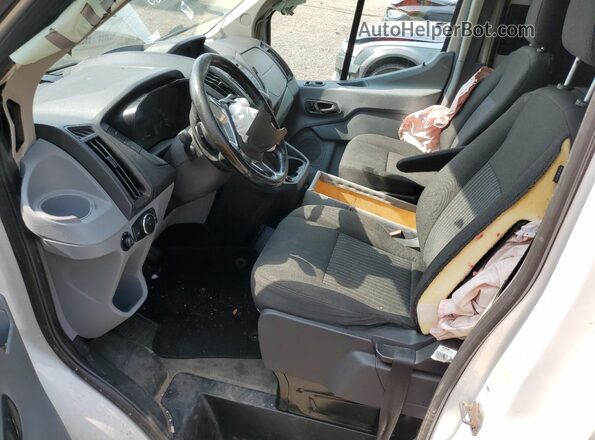1FTYR1CM3HKA38108 2017 FORD TRANSIT White Widok wnętrza z przodu