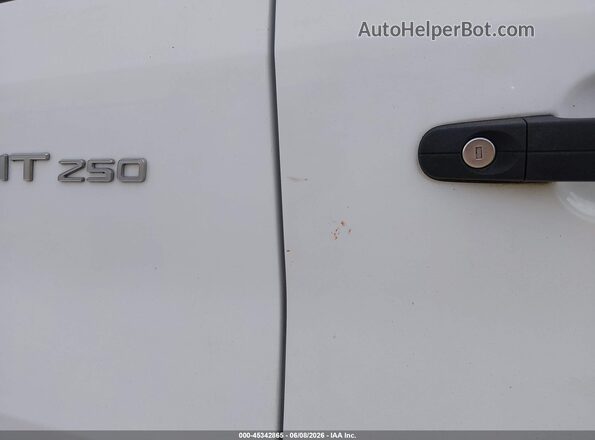 1FTYR1ZM1JKB36017 2018 FORD TRANSIT-250 White 