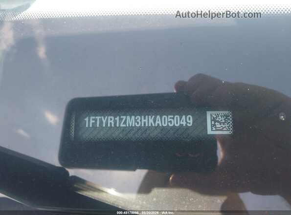 1FTYR1ZM3HKA05049 2017 FORD TRANSIT-250 White 