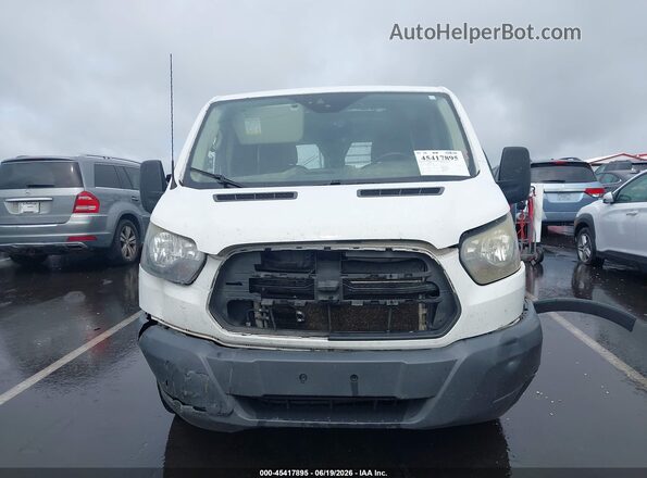 1FTYR1ZM6JKA10364 2018 FORD TRANSIT-250 White ხელსაწყოთა პანელის ხედი