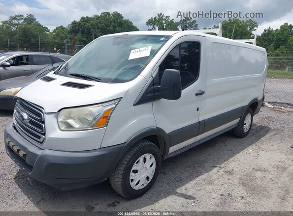 1FTYR1ZM7GKA46721 2016 FORD TRANSIT-250 White წინა მარცხენა ხედი სამი მეოთხედიდან