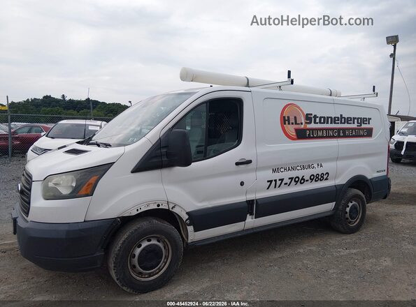 1FTYR1ZM8GKA25019 2016 FORD TRANSIT-250 White Front view