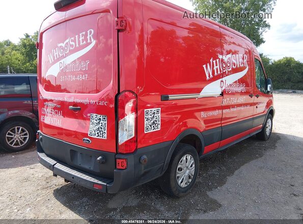1FTYR2CM0KKB14414 2019 FORD TRANSIT-250 Red Հետևի աջ