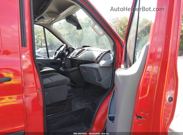 1FTYR2CM0KKB14414 2019 FORD TRANSIT-250 Red Սալոնի դիմացի տեսք