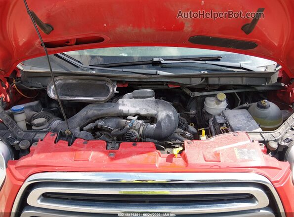 1FTYR2CM0KKB14414 2019 FORD TRANSIT-250 Red Հետևի տեսք