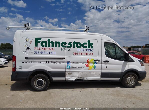 1FTYR2CM1GKB48563 2016 FORD TRANSIT-250 White Սալոնի հետևի տեսք