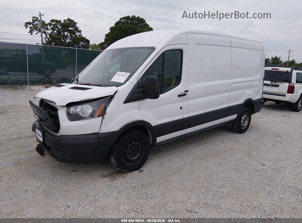 1FTYR2CM2KKB28024 2019 FORD TRANSIT-250 White Vista tres cuartos delantera izquierda