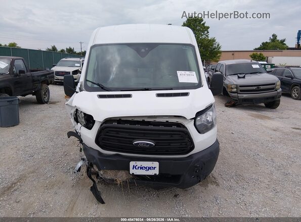 1FTYR2CM2KKB28024 2019 FORD TRANSIT-250 White Vista del cuadro de instrumentos