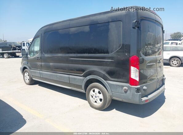 1FTYR2CM3HKB48727 2017 FORD TRANSIT-250 Black Rear left
