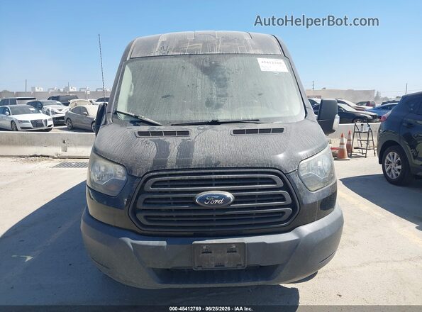 1FTYR2CM3HKB48727 2017 FORD TRANSIT-250 Black Rear interior view