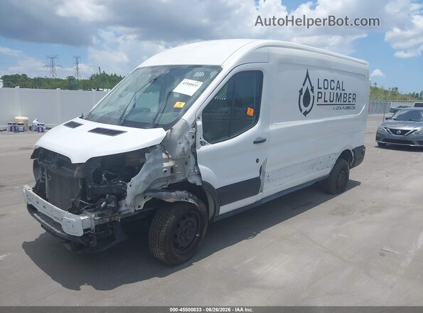 1FTYR2CM3KKB83615 2019 FORD TRANSIT-250 White Передня ліва чверть