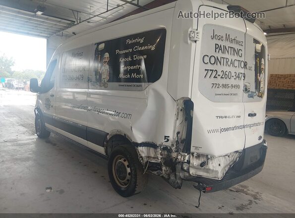 1FTYR2CM5JKA77942 2018 FORD TRANSIT-250 White Trasero izquierdo