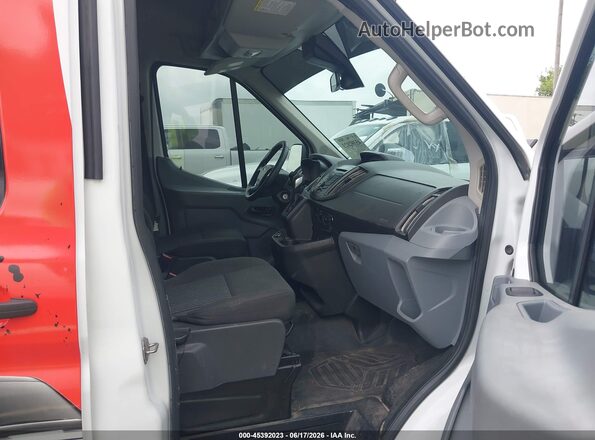 1FTYR2CM5KKB07894 2019 FORD TRANSIT-250 White წინა სალონის ხედი