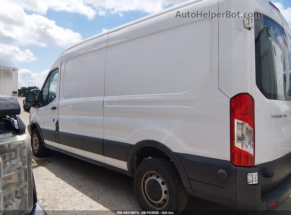 1FTYR2CM7HKB13950 2017 FORD TRANSIT-250 White Widok wnętrza 360 stopni