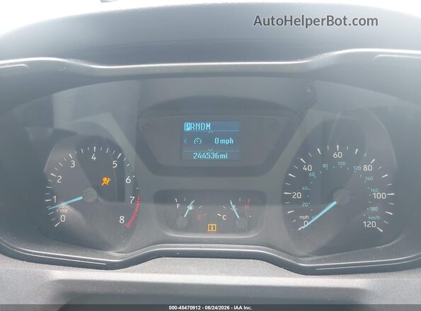 1FTYR2CM7HKB20140 2017 FORD TRANSIT-250 White Rear seats view