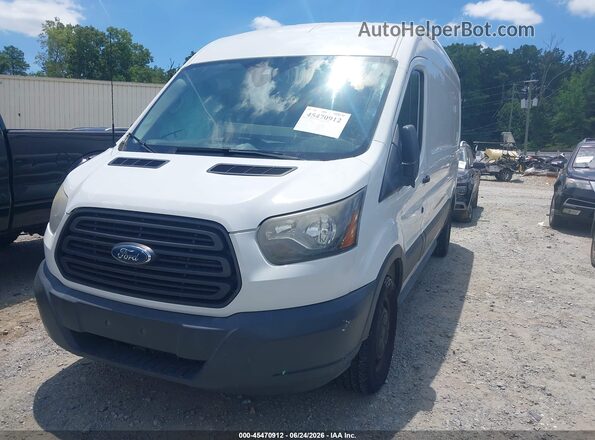 1FTYR2CM7HKB20140 2017 FORD TRANSIT-250 White Front left