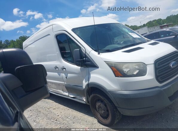 1FTYR2CM7HKB20140 2017 FORD TRANSIT-250 White Rear interior view