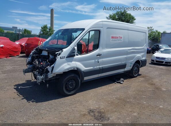 1FTYR2CM7JKA44005 2018 FORD TRANSIT-250 White Front left