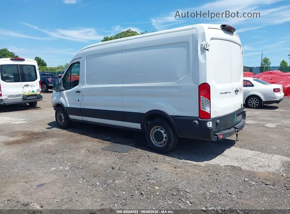 1FTYR2CM7KKB89093 2019 FORD TRANSIT-250 White Rear left
