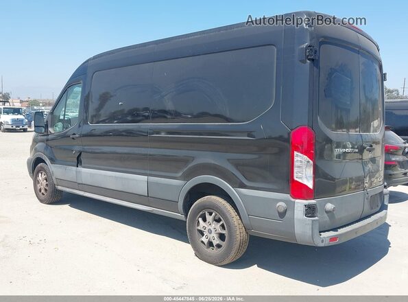 1FTYR2CM8GKB51864 2016 FORD TRANSIT-250 Black Rear left