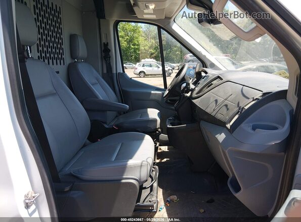 1FTYR2CM9KKA34920 2019 FORD TRANSIT-250 White Widok wnętrza z przodu