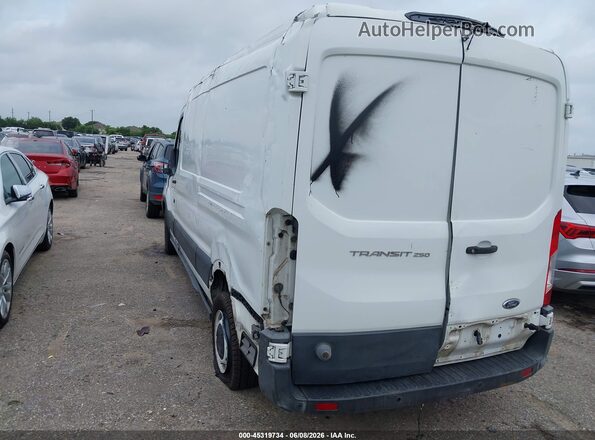 1FTYR2CMXJKA67407 2018 FORD TRANSIT-250 White Trasero izquierdo