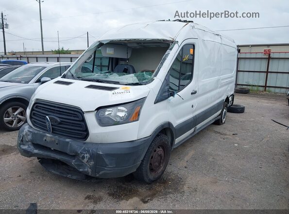 1FTYR2CMXJKA67407 2018 FORD TRANSIT-250 White Vista tres cuartos delantera izquierda