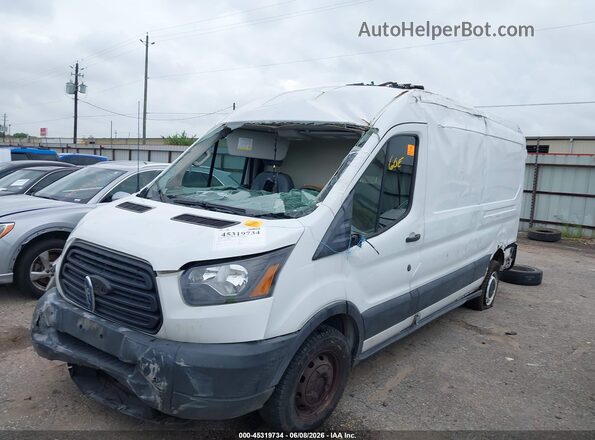 1FTYR2CMXJKA67407 2018 FORD TRANSIT-250 White Vista frontal