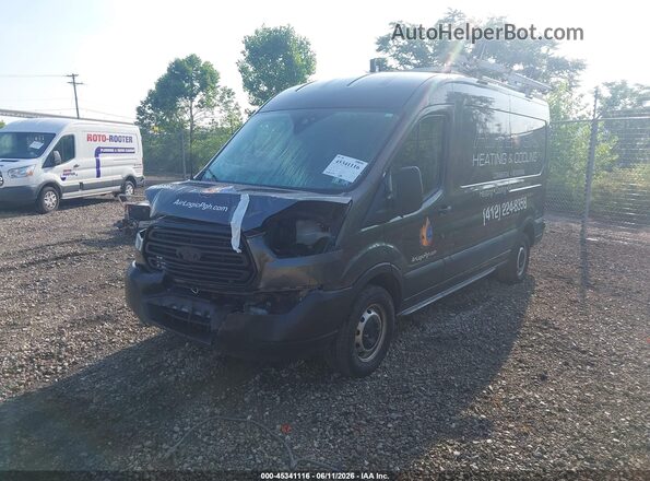 1FTYR2CMXKKA58868 2019 FORD TRANSIT-250 Gray Front left