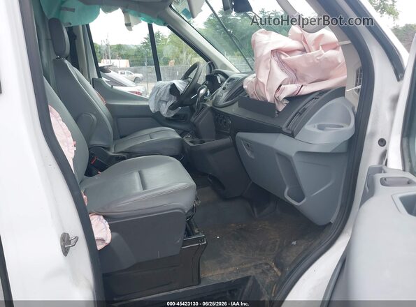 1FTYR2CMXKKB74944 2019 FORD TRANSIT-250 White Вид салону спереду